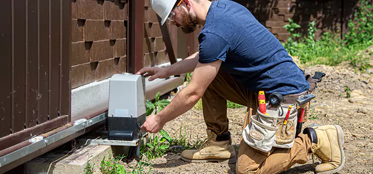 Electric Driveway Gate Installation East Point